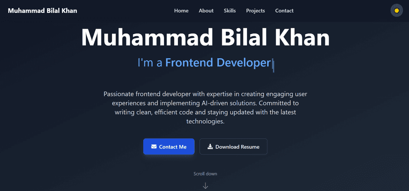 AI Portfolio Hackathon